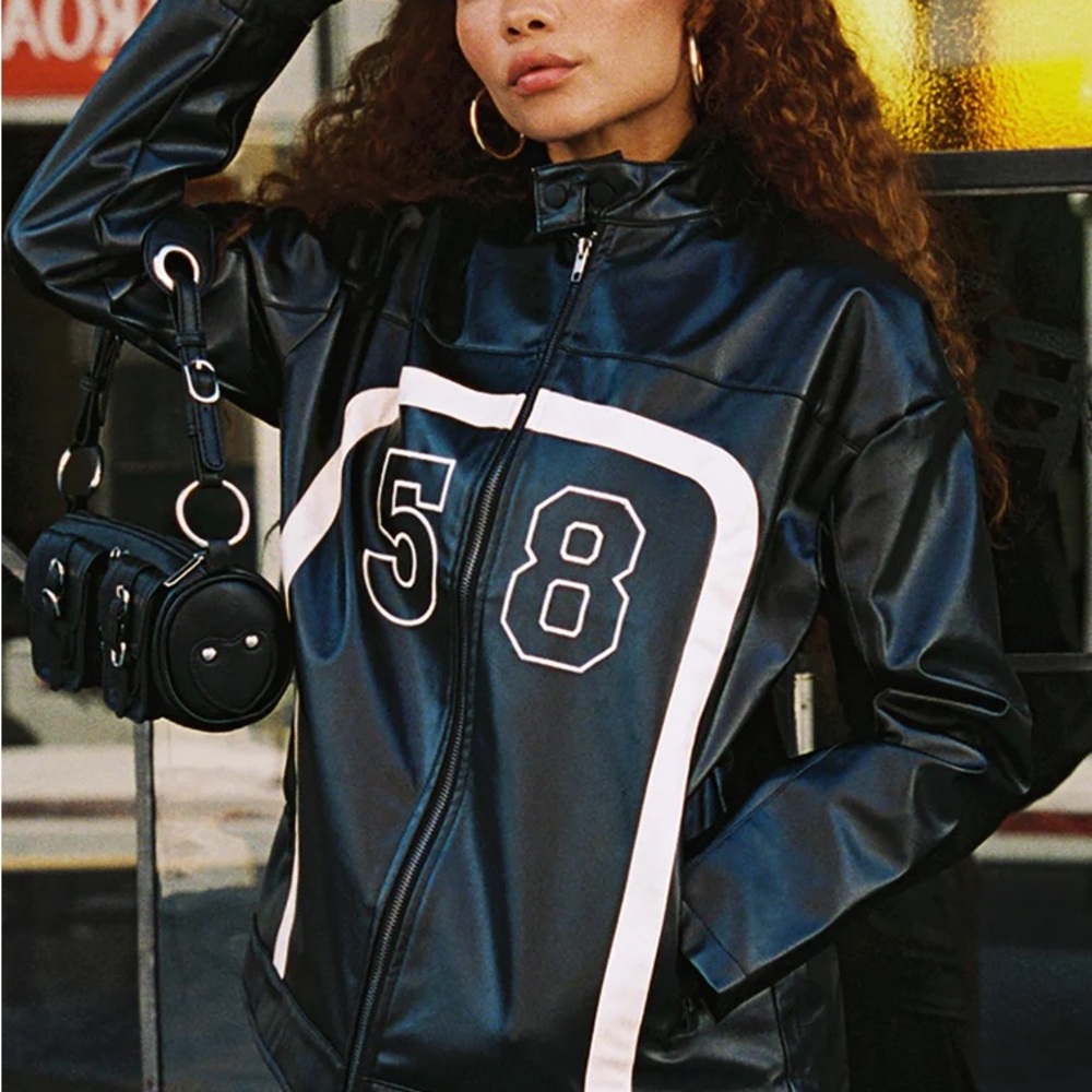 Black and White Women's Jacket